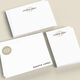 Pop of Color Monogram Flat Note Card Collection Image 4 of 4